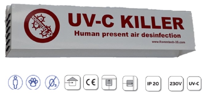 UV-C Killer front